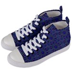 Holoplaid Women s Mid-Top Canvas Sneakers
