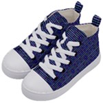Holoplaid Kids  Mid-Top Canvas Sneakers