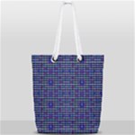 Holoplaid Full Print Rope Handle Tote (Small)