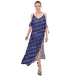 Holoplaid Maxi Chiffon Cover Up Dress