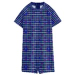 Holoplaid Kids  Boyleg Half Suit Swimwear
