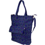 Holoplaid Shoulder Tote Bag