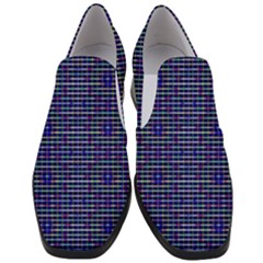 Women Slip On Heel Loafers 