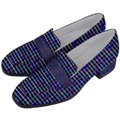 Women s Chunky Heel Loafers 