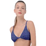 Holoplaid Knot Up Bikini Top