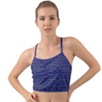 Holoplaid Mini Tank Bikini Top