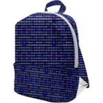 Holoplaid Zip Up Backpack