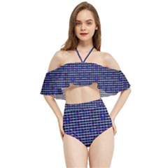 Halter Flowy Bikini Set  