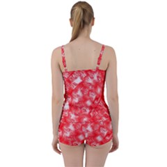 Tie Front Two Piece Tankini 