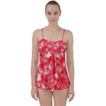 Redderite Babydoll Tankini Set