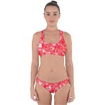 Redderite Cross Back Hipster Bikini Set