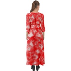 Button Up Boho Maxi Dress 