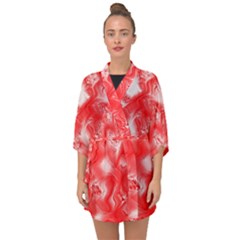 Half Sleeve Chiffon Kimono 