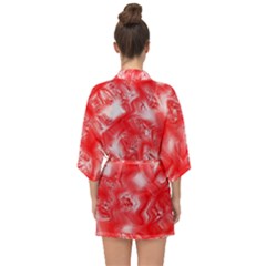 Half Sleeve Chiffon Kimono 