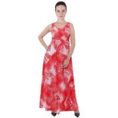 Empire Waist Velour Maxi Dress 