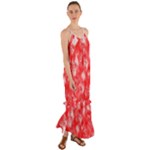Redderite Cami Maxi Ruffle Chiffon Dress
