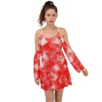 Redderite Kimono Sleeves Boho Dress