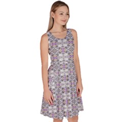 Knee Length Skater Dress With Pockets 