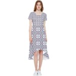 Wool High Low Boho Dress