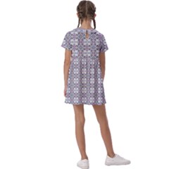 Kids  Asymmetric Collar Dress 