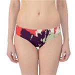 Abstract Colorful Pattern Hipster Bikini Bottoms