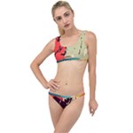 Abstract Colorful Pattern The Little Details Bikini Set