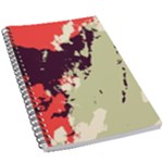 Abstract Colorful Pattern 5.5  x 8.5  Notebook