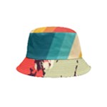 Abstract Colorful Pattern Inside Out Bucket Hat (Kids)