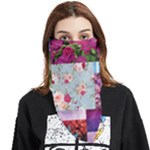 Pink Purple Aesthetic Face Covering Bandana (Triangle)