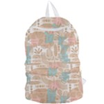 Off White Minimal Art Foldable Lightweight Backpack