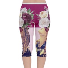 Velvet Capri Leggings  