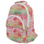 Colorful Paints Rounded Multi Pocket Backpack