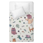 Funny Cats Duvet Cover Double Side (Single Size)