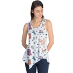 Funny Cats Sleeveless Tunic