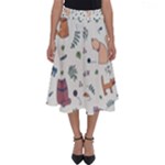 Funny Cats Perfect Length Midi Skirt