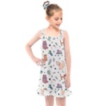 Funny Cats Kids  Overall Dress