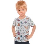 Funny Cats Kids  Sports Tee