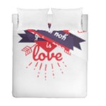 all you need is love Duvet Cover Double Side (Full/ Double Size)