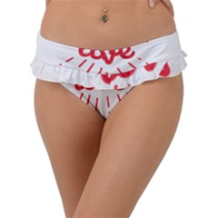 Frill Bikini Bottoms 