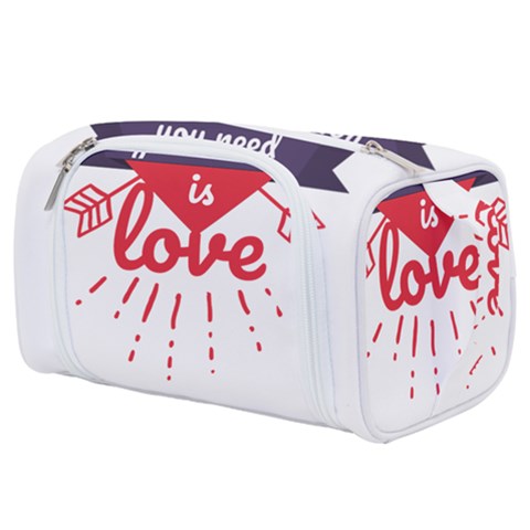 all you need is love Toiletries Pouch from ArtsNow.com