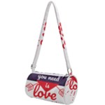 all you need is love Mini Cylinder Bag