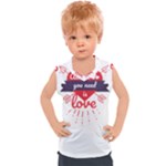 all you need is love Kids  Sport Tank Top