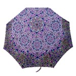 Digital Painting Drawing Of Flower Power Folding Umbrellas