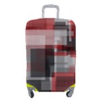 Abstract tiles, mixed color paint splashes, altered Luggage Cover (Small)