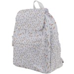 Cute Bunnies and carrots pattern, light colored theme Top Flap Backpack