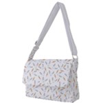 Cute Bunnies and carrots pattern, light colored theme Full Print Messenger Bag (S)
