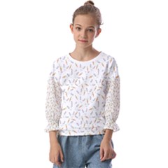 Kids  Cuff Sleeve Top 