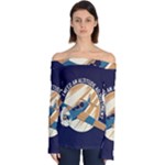 Airplane - I Need Altitude Adjustement Off Shoulder Long Sleeve Top