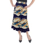 Airplane - I Need Altitude Adjustement Midi Mermaid Skirt