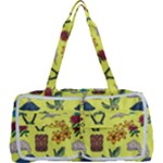 Tropical Island Tiki Parrots, Mask And Palm Trees Multi Function Bag